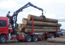 Timber loading cranes Jonsered J 2640 Z 82