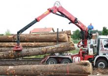 Timber loading cranes Jonsered 2850 S 91 