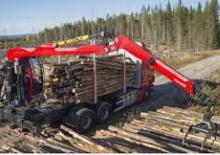 Timber loading cranes Cranab TL 12.2 KM