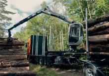 Timber loading cranes Epsilon TZ15 109