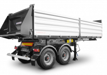 Dump Trailers / Tipper Semi Trailers Schwarzmüller 2-axle 3-way tipper semitrailer - building site