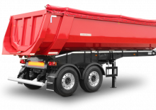 Dump Trailers / Tipper Semi Trailers Schwarzmüller 2-axle aluminium segment tipper semitrailer