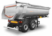 Dump Trailers / Tipper Semi Trailers Schwarzmüller 2-axle steel segment tipper semitrailer