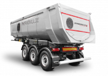 Dump Trailers / Tipper Semi Trailers Schwarzmüller 3-Axle Aluminium-Segment Tipper Semitrailer with thermal insulation