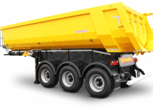 Dump Trailers / Tipper Semi Trailers Schwarzmüller 3-axle aluminium segment tipper semitrailer