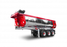 Dump Trailers / Tipper Semi Trailers Schwarzmüller 3-Axle Full Aluminium Segment Tipper Semitrailer with thermal insulation