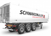 Dump Trailers / Tipper Semi Trailers Schwarzmüller 3-axle large-scale aluminium hollow profile tipper semitrailer