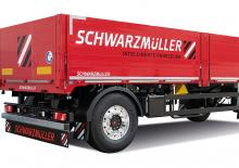 Dump Trailers / Tipper Trailers Schwarzmüller 2-axle platform trailer - building materials