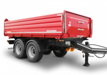 Dump Trailers / Tipper Trailers Schwarzmüller Centre-axle 3-way tipper trailer - building site