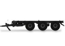 Tipping trailers Peecon Chassis Cargo 28000