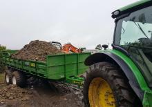 Tipping trailers Hustler 10 ton