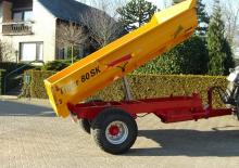 Tipping trailers Jako Tiger 80SK