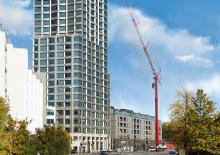 Tower Crane Truck-mounted - Trolley B. - Bottom Sl. Liebherr MK 140