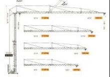 Tower Cranes - Trolley Boom - Bottom-slewing Arcomet A 45