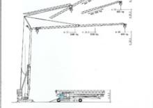 Tower Cranes - Trolley Boom - Bottom-slewing Cattaneo CM 71