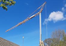 Tower Cranes - Trolley Boom - Bottom-slewing Potain HD 25