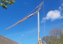 Tower Cranes - Trolley Boom - Bottom-slewing Potain HD 25