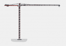 Tower Cranes - Trolley Boom - Top-slewing Wolffkran 8076 Compact
