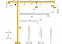 Tower Cranes - Trolley Boom - Top-slewing Potain MC 85 B-E1