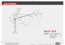 Tower Cranes - Luffing Boom - Top-slewing Wolffkran 100 B