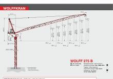 Tower Cranes - Luffing Boom - Top-slewing Wolffkran 275 B