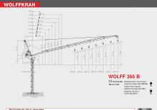 Tower Cranes - Luffing Boom - Top-slewing Wolffkran 355 B