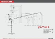Tower Cranes - Luffing Boom - Top-slewing Wolffkran 355 B