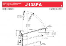 Tower Cranes - Luffing Boom - Top-slewing Jaso J138PA.A