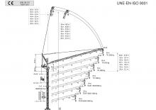 Tower Cranes - Luffing Boom - Top-slewing Jaso J280PA.2R