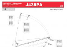 Tower Cranes - Luffing Boom - Top-slewing Jaso J438PA.2R