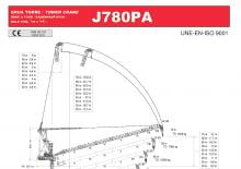 Tower Cranes - Luffing Boom - Top-slewing Jaso J780PA