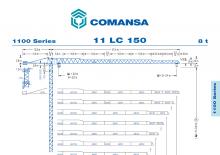 Tower Cranes - Trolley Boom - Top-slewing Comansa 11LC150