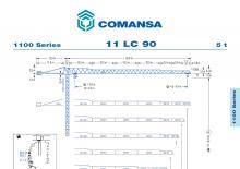 Tower Cranes - Trolley Boom - Top-slewing Comansa 11LC90