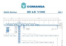 Tower Cranes - Trolley Boom - Top-slewing Comansa 30LC1100