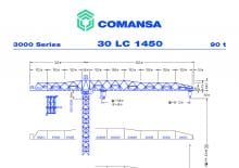 Tower Cranes - Trolley Boom - Top-slewing Comansa 30LC1450