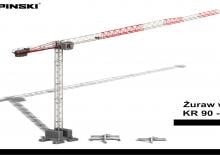Tower Cranes - Trolley Boom - Top-slewing Krupiński KR 90-5