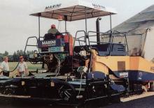 Tracked Asphalt Pavers Marini MF 905