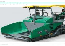 Tracked Asphalt Pavers Vögele Super 1800-2