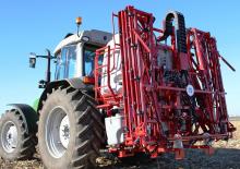 Trailed field sprayers Unia Rex 1020 XXL