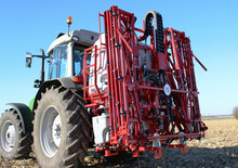 Trailed field sprayers Unia Rex 1221