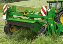 Trailed mowers disc with conditioner John Deere 635