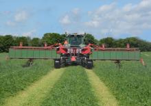 Trailed mowers disc with conditioner Kongskilde GXT 13005