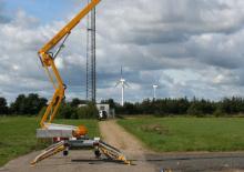 Truck Mounted Articulating Boom Lifts OMMELIFT 1550 EX