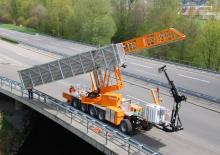 Trailer Mounted Articulating Boom Lifts Moog MBI 180-1,7/S