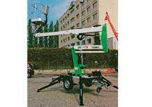 Trailer Mounted Articulating Boom Lifts Comet X Trailer 14