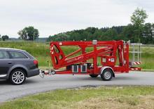 Truck Mounted Articulating Boom Lifts EuropeLift TM 15 T