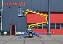 Trailer Mounted Telescopic Boom Lifts Kesla Patu 12