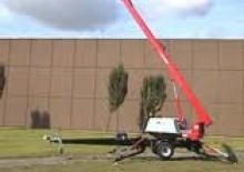 Trailer Mounted Telescopic Boom Lifts Jumbo Lift T 16 E