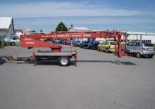 Trailer Mounted Telescopic Boom Lifts TEUPEN TL 20