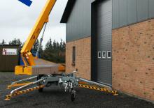 Trailer Mounted Telescopic Boom Lifts OMMELIFT 1300 E